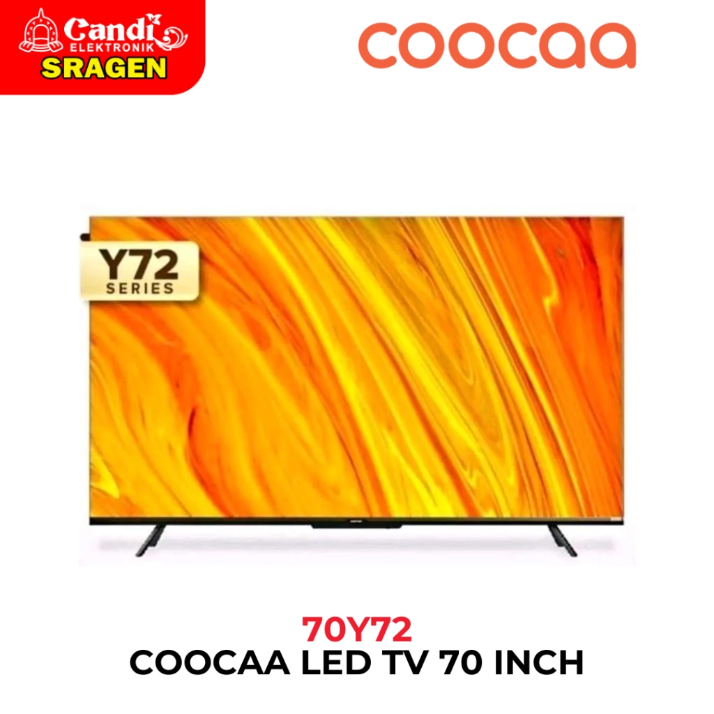 COOCAA Smart Google Tv Led Tv 70 Inch 4K UHD - 70Y72