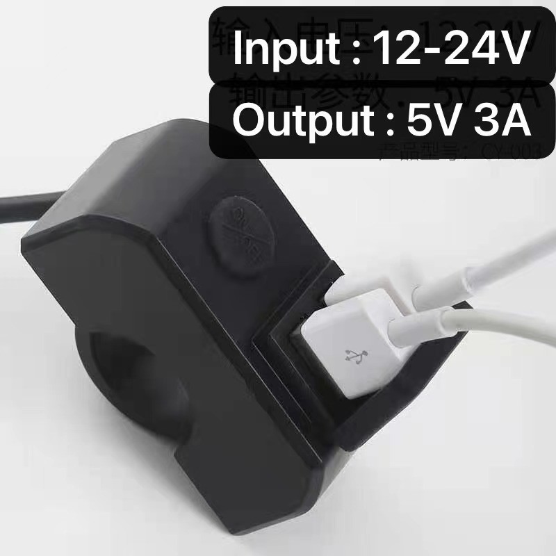 Charger Motor 3A Stang Motor 2usb Waterproof 003