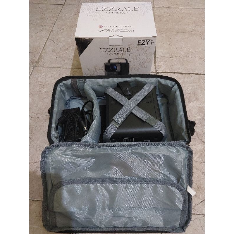 (BONUS TAS) Smart Mini Android 1080P Projector Ezzrale EZY1 150 ANSI 3000 Lumens