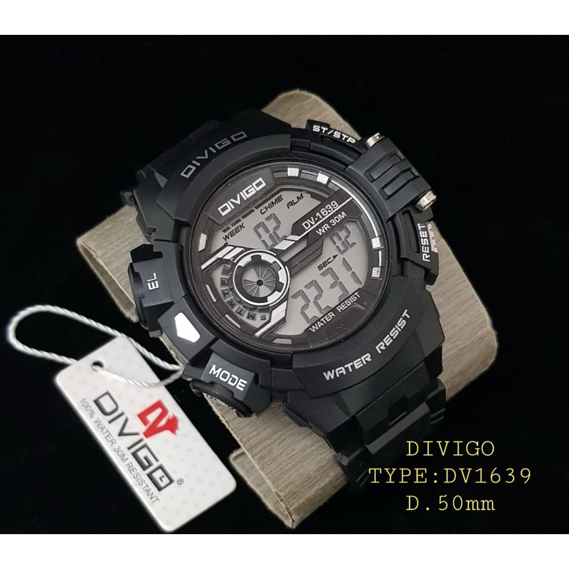 jam tangan digital divigo cowo
