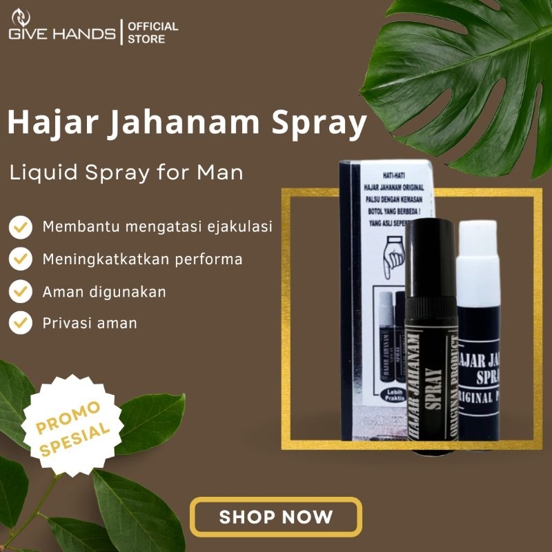 Hajar Spray Asli Obat Kuat Oles Pria Tahan Lama Hajar Jahanam Asli 100% Obat Herbal Stamina Asli Haj