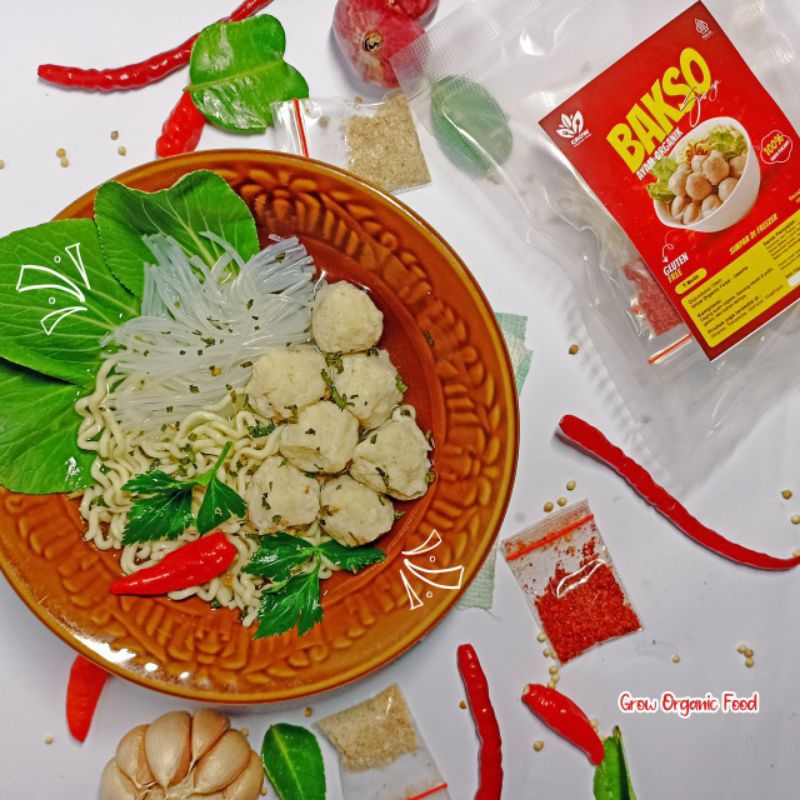 

Bakso Ayam Organik Siap Saji - Gluten Free Tanpa Pengawet