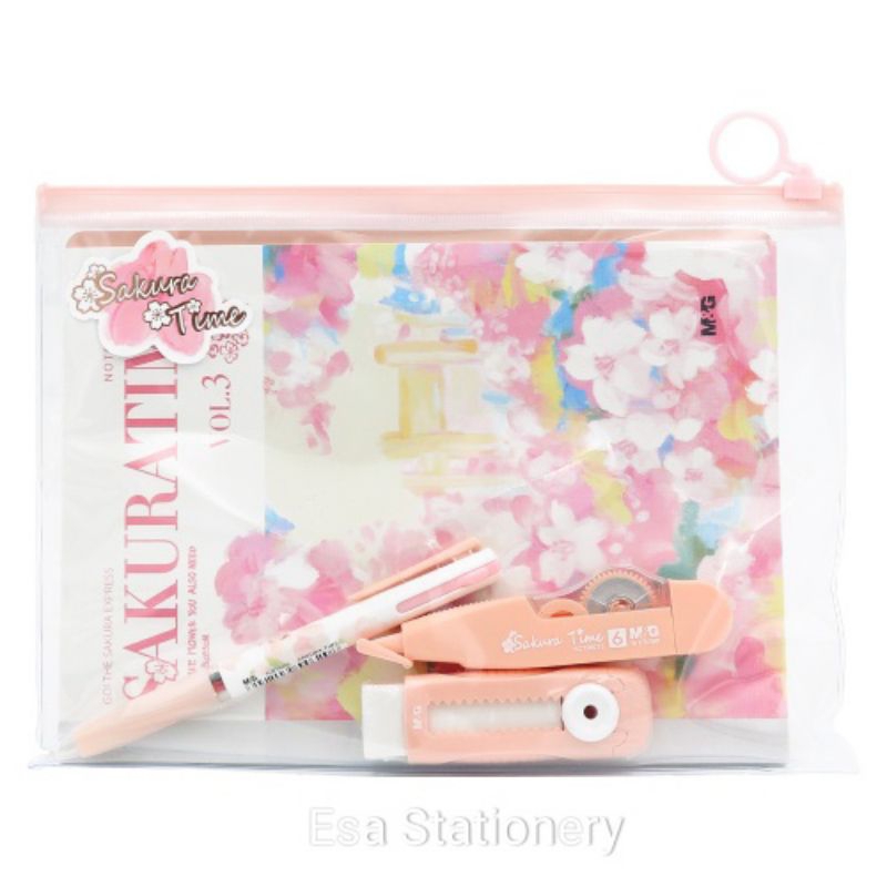 

M&G Sakura Time Stationery Set HAGP2360