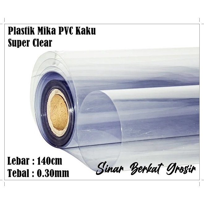 

KODE PRODUK TM8876992 Plastik Mika Kaku Rigid PVC Impor Super Clear Tebal 3mm Lebar 14cm