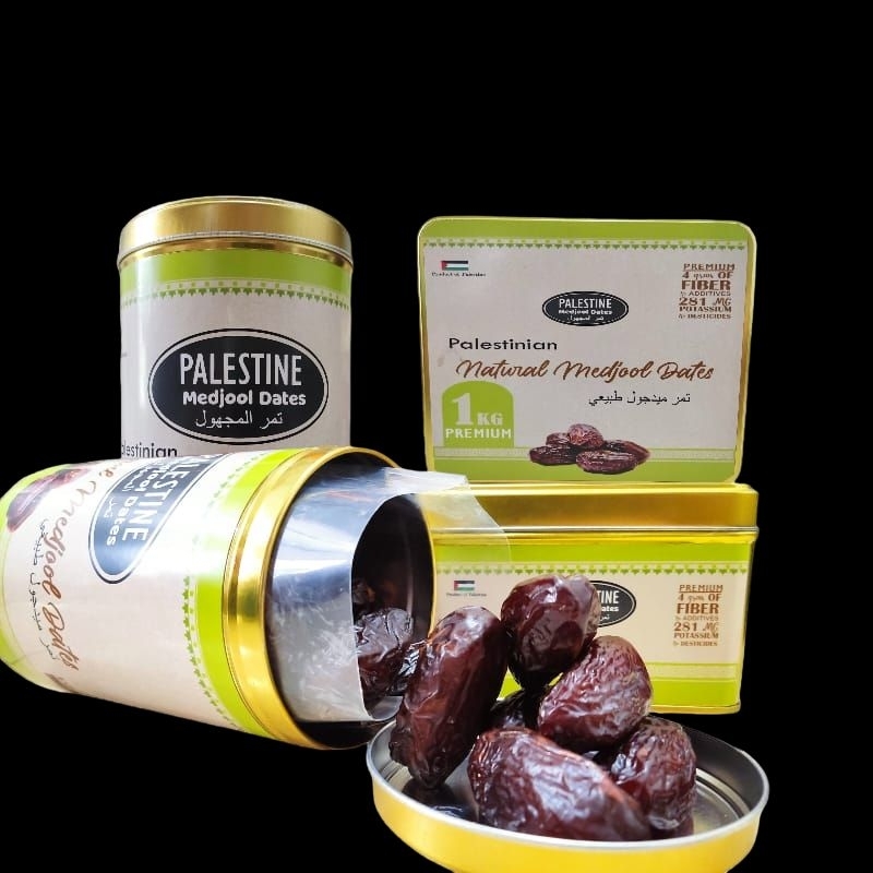 

Kurma Medjool Palestine Premium Kemasan Kaleng