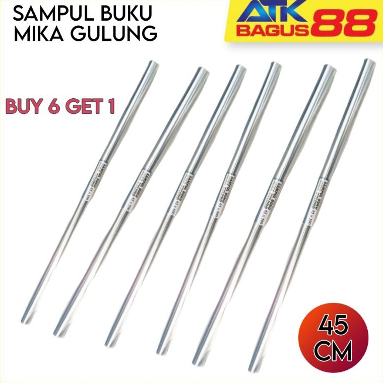 

KODE PRODUK SNZYR6954 Buy 6 get 1 Sampul Buku Mika Gulung 45x3Sampul MikaSampul Buku