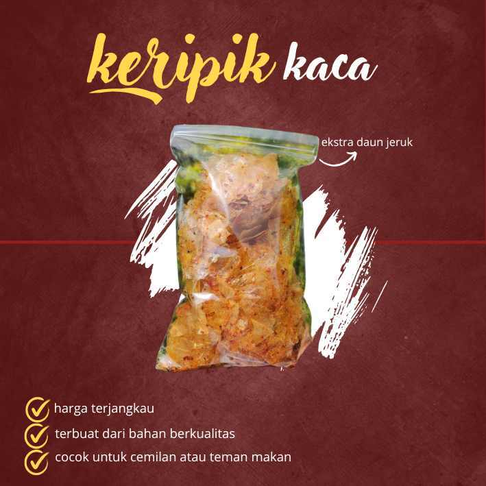 

KERIPIK KACA DAUN JERUK ISI 100 GR/ KRIPIK KACA VIRAL/KRIPCA / KRIPCA ORIGINAL