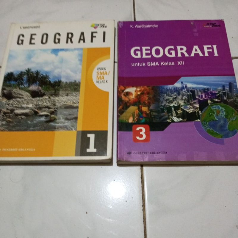 GEOGRAFI untuk kls 1 & 3 SMA/ MA KTSP  Original