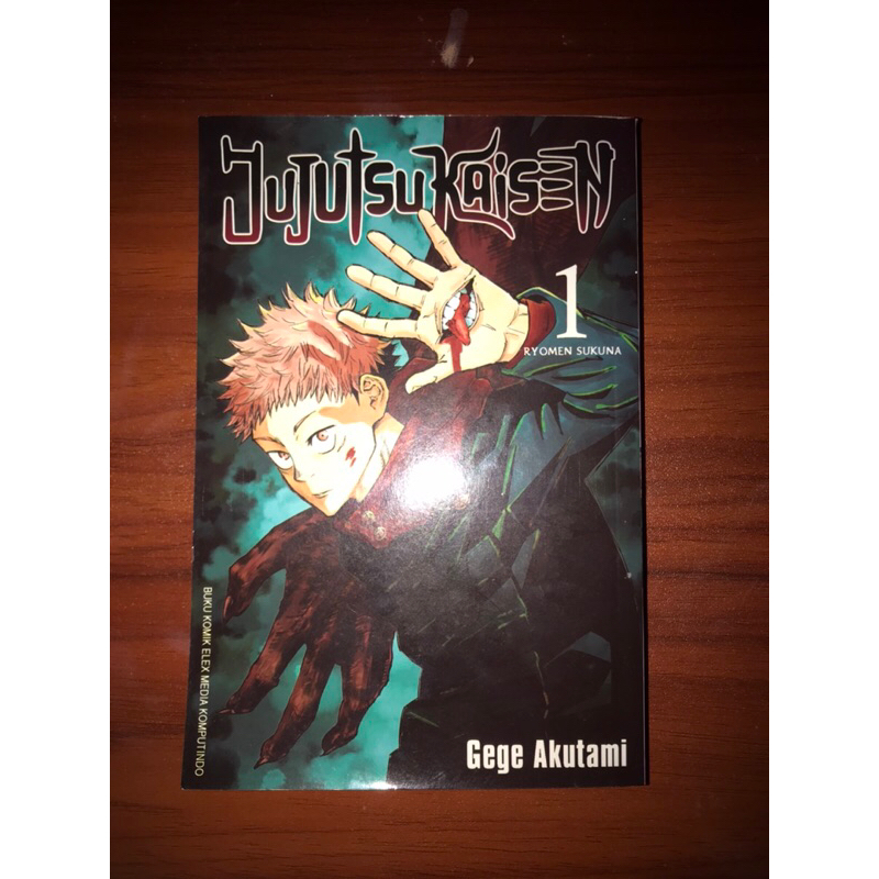 Manga Jujutsu Kaisen Volume 1 Bahasa indonesia