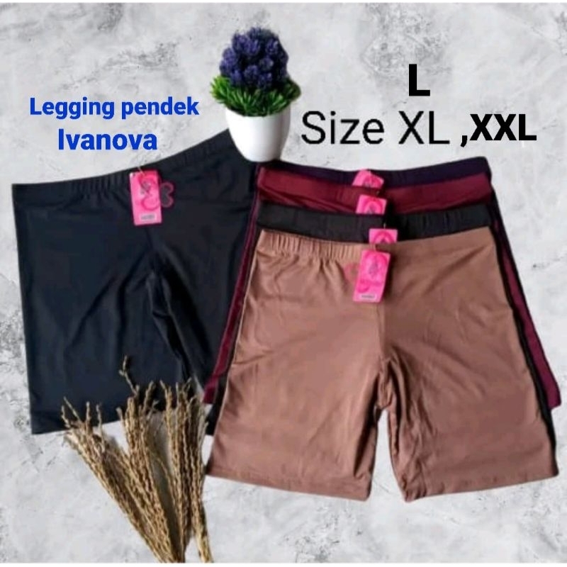 Short Ivanova / Legging Pendek Premium Import /Short Pendek | Celana Pendek
