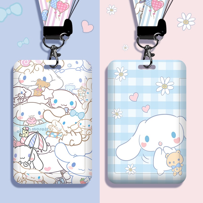 

[READY STOCK] GANTUNGAN LANYARD CAHOL CARD HOLDER NAME TAG ID TAG NAMA TALI PANJANG SANRIO CINNAMOROLL TEMPAT KARTU PHOTO FOTO