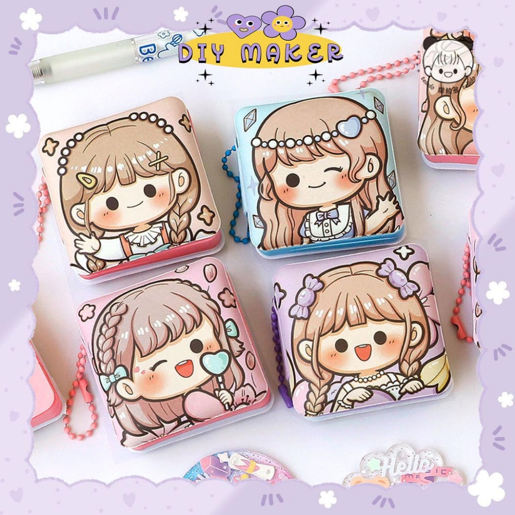 

DM Sticky Note Book Squishy Mini Memopad Notes Dodogirl 80 Halaman Stationery ATK Stationery TLD120