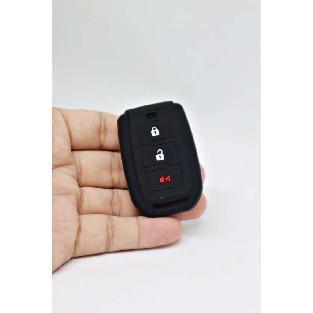 Sarung Kunci Silikon / Cover Kunci Remote Toyota Etios Valco 3 Tombol Co