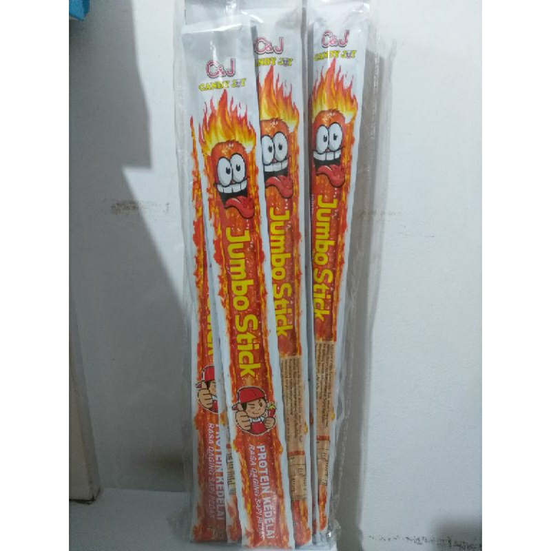 

snack jumbo stick sapi pedas