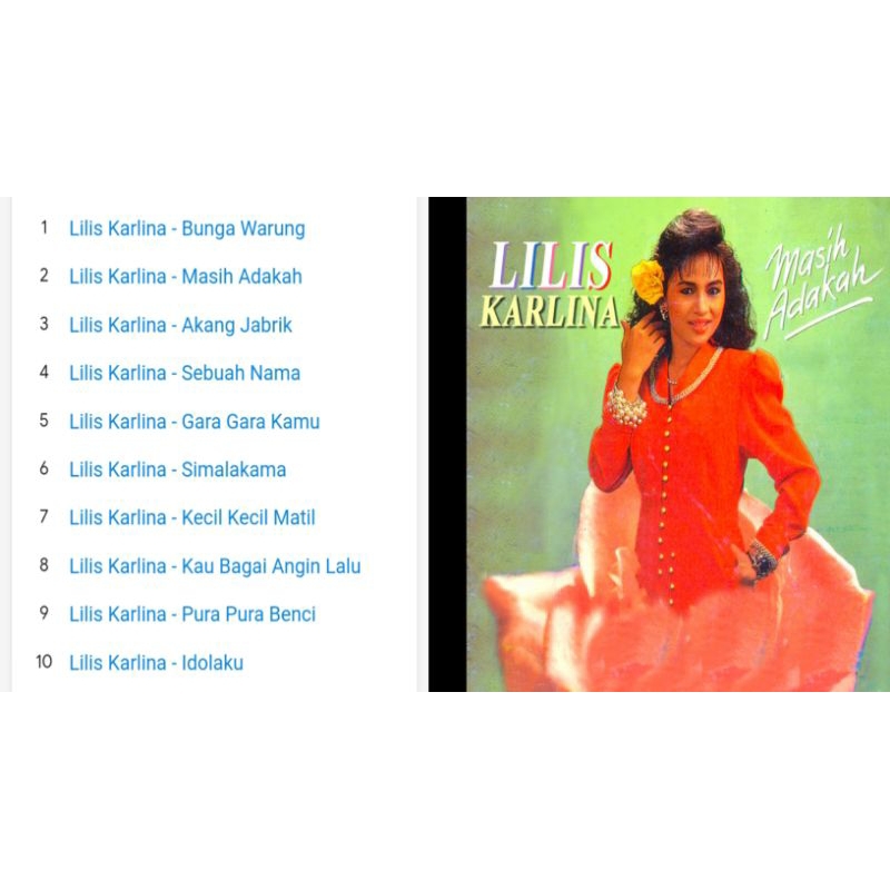 lilis karlina cd album bunga warung 2017