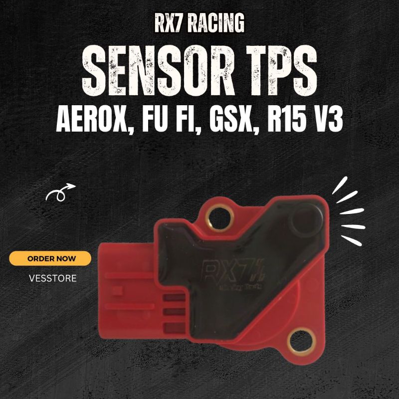 Sensor Tps Rx7 Racing Aerox Nmax New Lexy R15 V3 Fu Fi Gsx