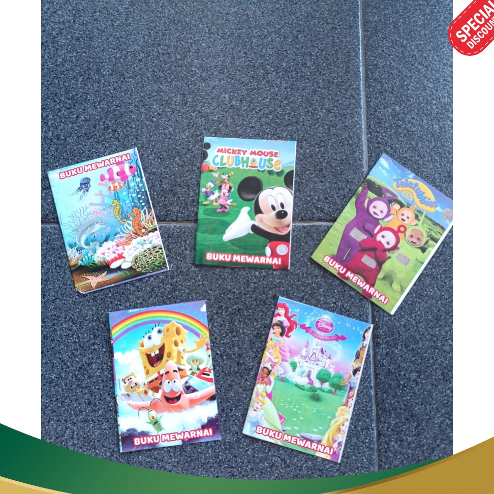 

KUALITAS TAK TERKLAHKAN BUKU MEWARNAI MENGGAMBAR KECIL KERTAS 1 IKAT ISI 1 BUKU MINI