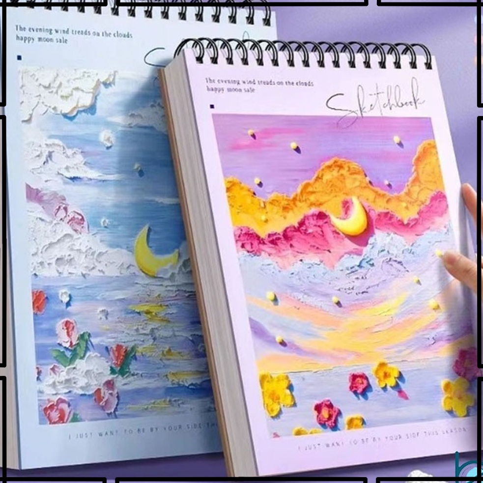 

HEMAT BESAR Sketchbook a4 Polos Sketchbook b5 Polos Sepiral Sketch book Buku Catatan A4 Polos Spiral B5 Murah
