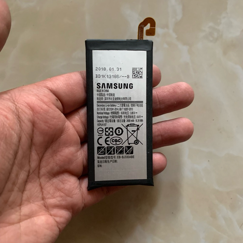 batrai samsung j3 pro ori copotan
