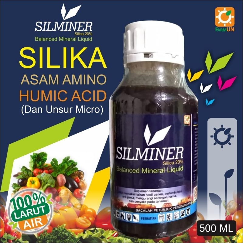 SILMINER Nutrisi Tanaman Silika, Kalium, Humic Acid, dan Asam Amino