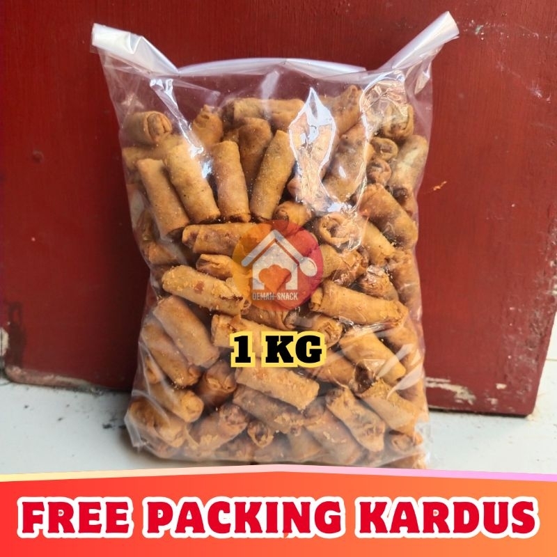 

{COD} 1Kg Sumpia Isi Udang Super Premium Khas Cirebon