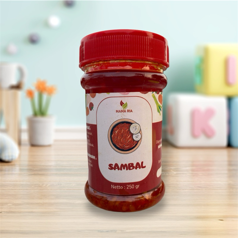 

Sambal Bawang Extra Pedas Homemade 140gr