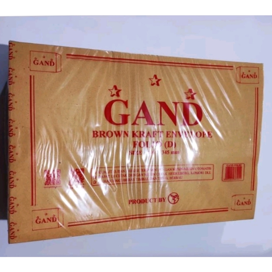 

vzMurah Banget Amplop Coklat Folio F4 24 cm x 345 cm isi 1 lembar L97