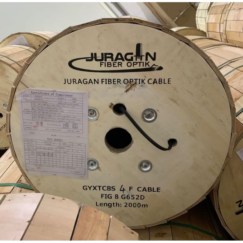 kabel armor 4 core fig8 2km / kabel 4 core fig8 armor 2.000 meter