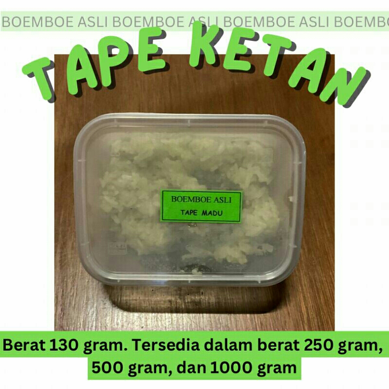 

[PRE-ORDER] TAPE MADU KETAN HIJAU MANIS GALUNGAN KUNINGAN