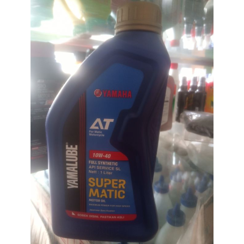 OLI YAMAHA NMAX N MAX YAMALUBE SUPER MATIC MATIK 1L ORIGINAL YAMAHA 100%