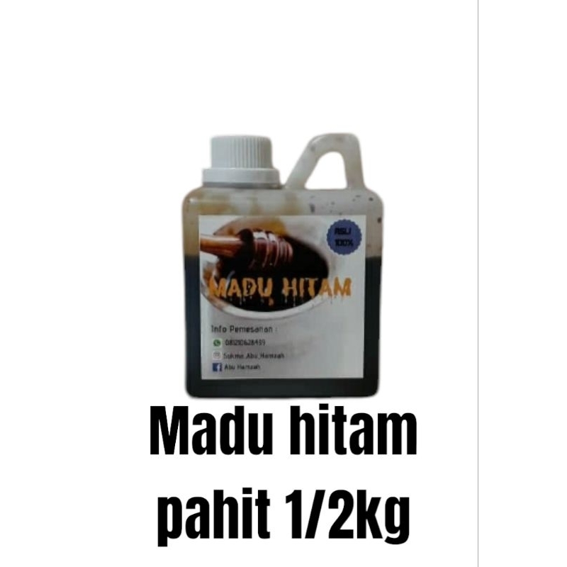 

Madu Hutan Hitam Pahit 1/2kg