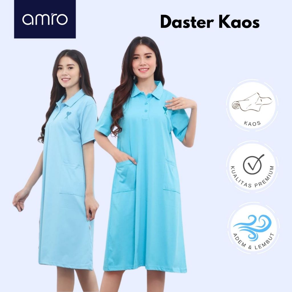 AMRO SLEEPWEAR - AYAKA DASTER - DASTER KAOS