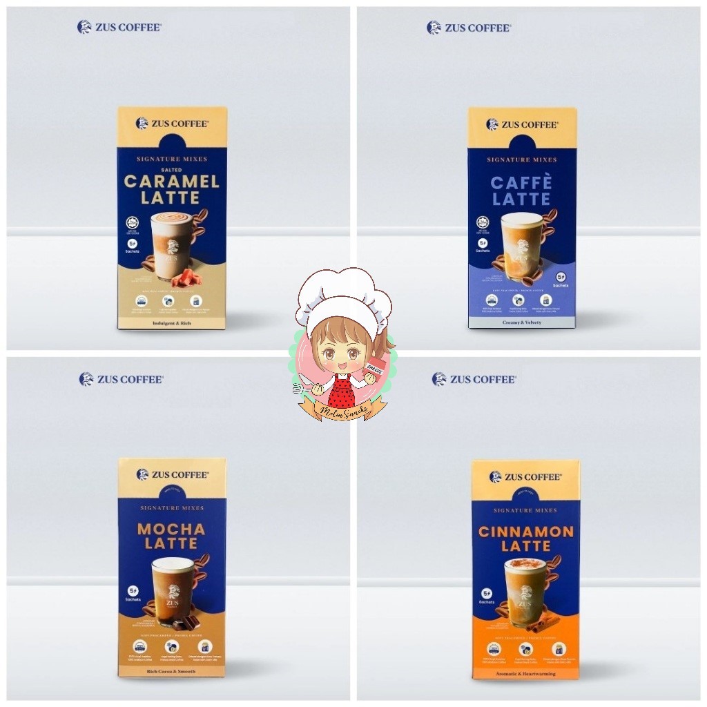 

Zus Coffee Kopi Latte / Caffee latte / Cinnamon latte kopi malaysia