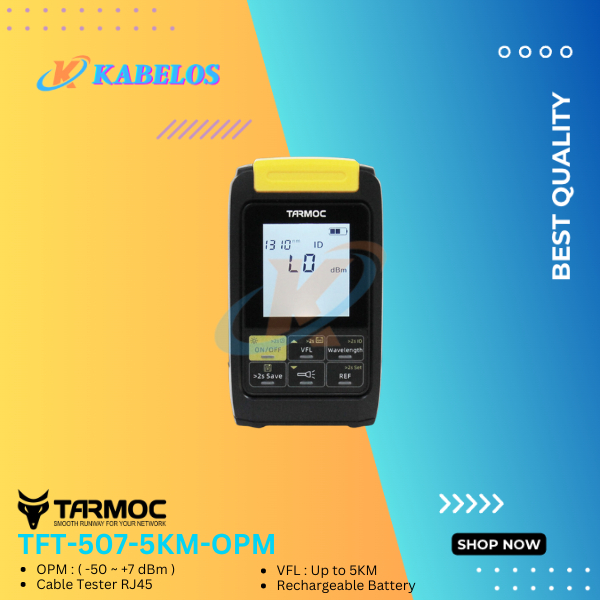 Tarmoc Optical Power Meter | TFT-5026-OLED-OPM | TFT-5026-11M-OPM | TFT-507-OPM | TFT-3208C-OPM | OP