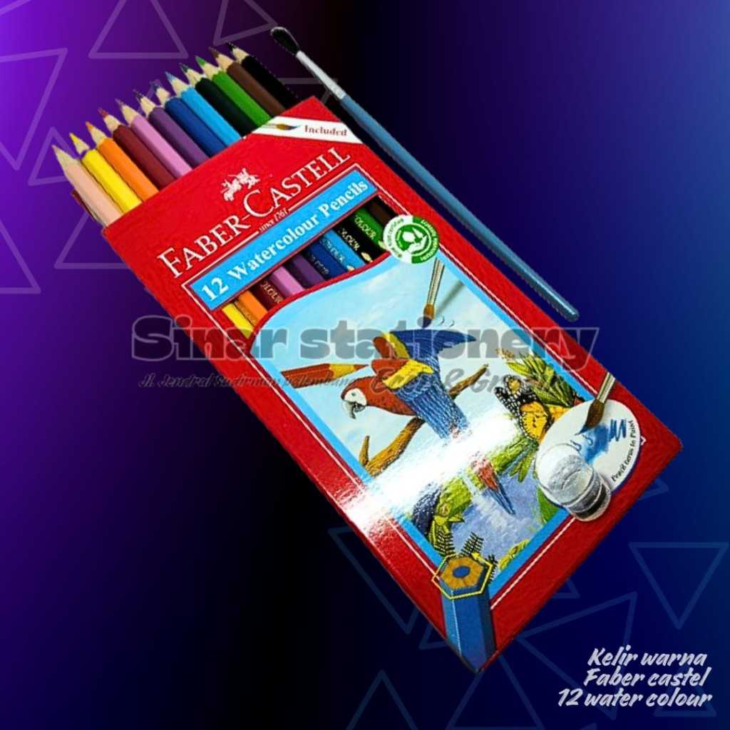 

WATERCOLOUR FABER CASTELL 12W 114462 pjg