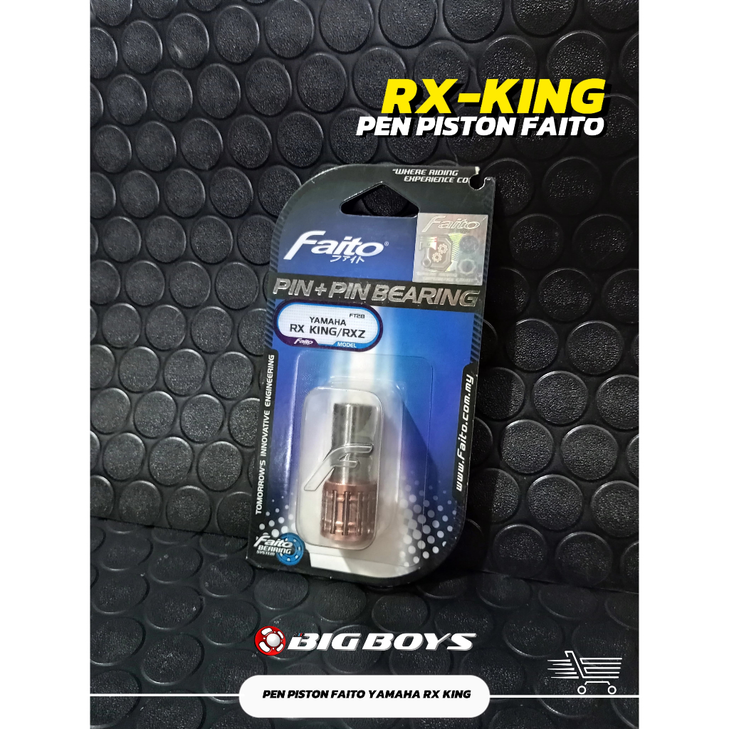 PEN PISTON RX KING FAITO LAHER PIN PISTON SET RX KING FAITO RACING