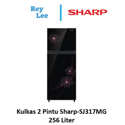 Kulkas 2 Pintu Sharp-SJ317MG 256 Liter