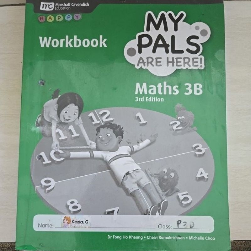 workbook maths 3B my pals are here