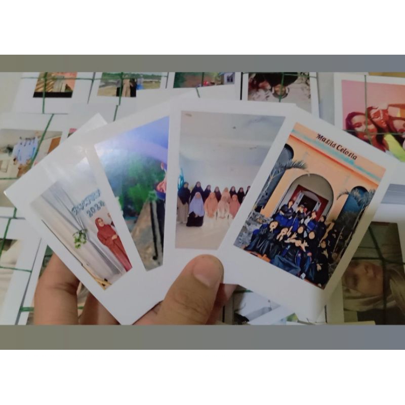 CETAK FOTO POLAROID PAKET 100PCS TERMURAH (COD)