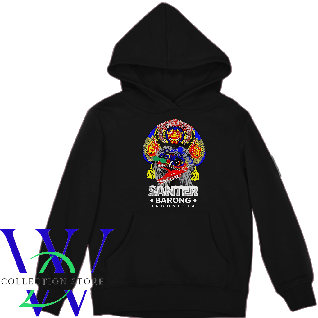 WDC jaket hoodie anak santer barong garuda wisnu satria muda logo hoodie anak GWSM