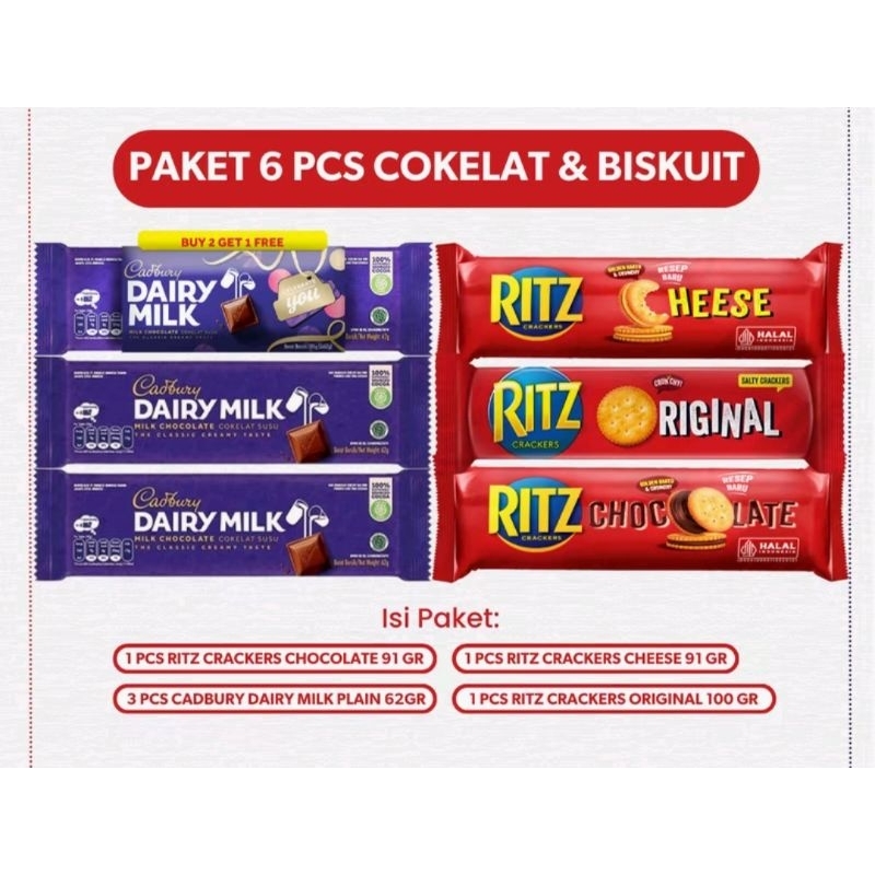 

Paket Cadbury dan Ritz