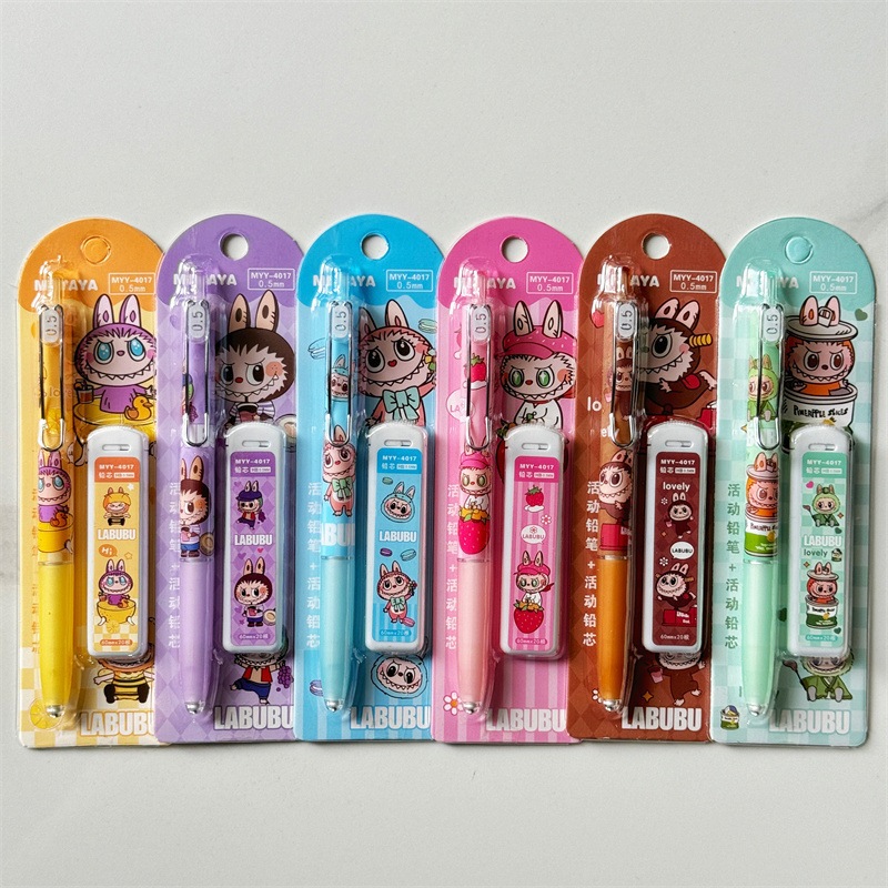 

LUCKY CAT - PENSIL MEKANIK LABUBU + REFILL ISI LABUBU | LABUBU PENCIL REFILL | LABUBU THE MONSTERS TOYS | LABUBU MACARON POPMART | KASINGLUNG | RABUBU | ALAT TULIS SEKOLAH | PERLENGKAPAN SEKOLAH | PERALATAN SEKOLAH | PENSIL ANAK SEKOLAH LUCU | PENSIL ISI