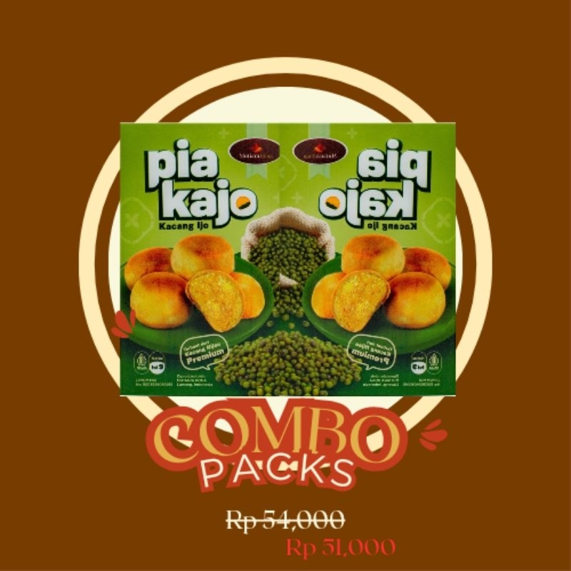 

Combo Pia Kacang Hijau Isi 2 box