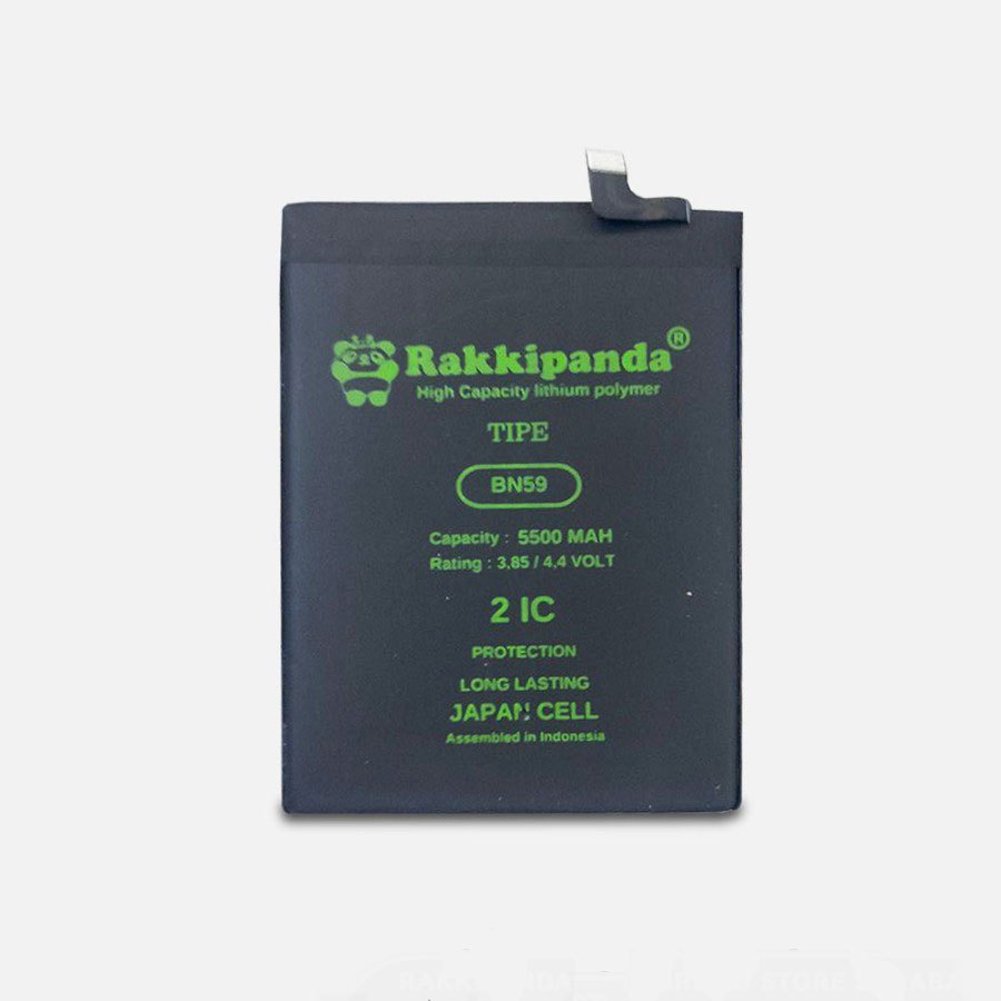 Baterai RAKKIPANDA XIAOMI REDMI NOTE 10 / BN59