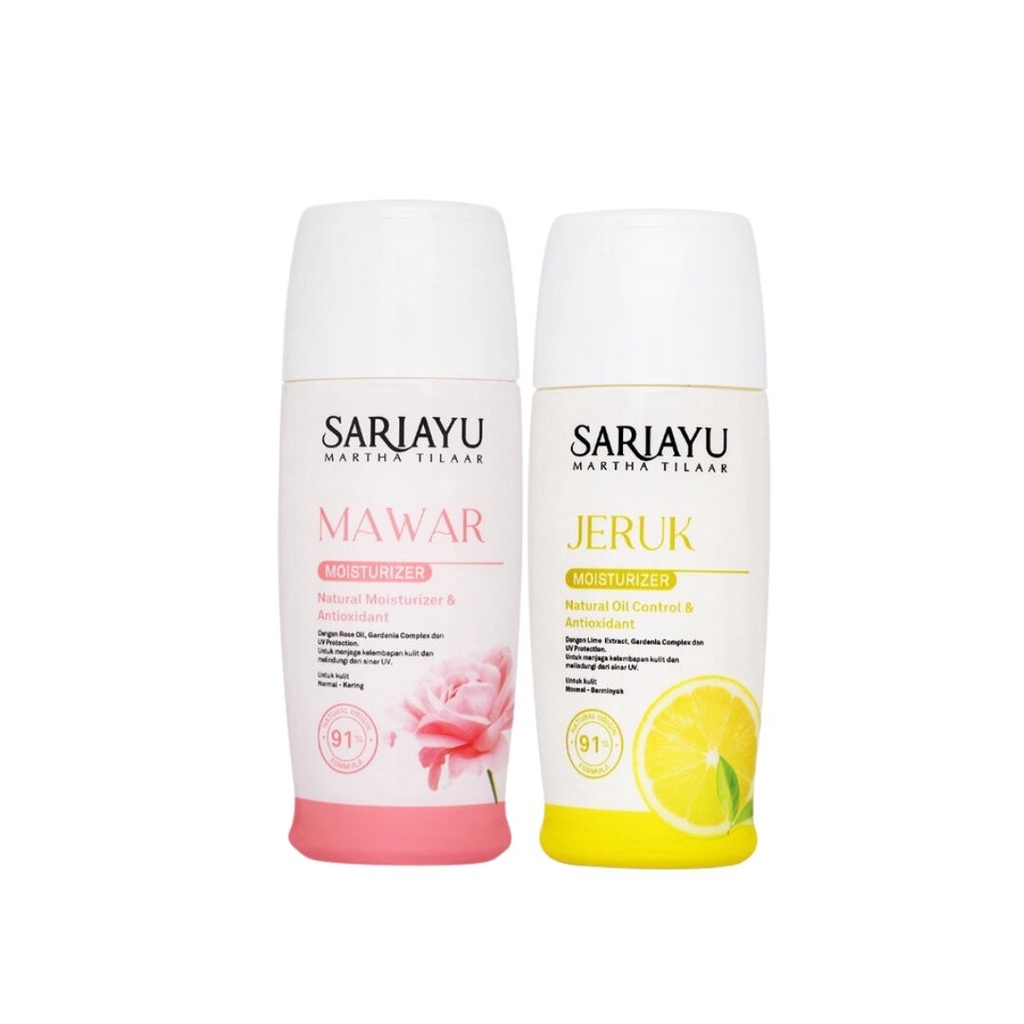 Sariayu Face Moisturizer 35ml - Jeruk - Mawar | Pelembab Wajah Sari Ayu