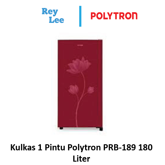 Kulkas 1 Pintu Polytron PRB-189 180 Liter