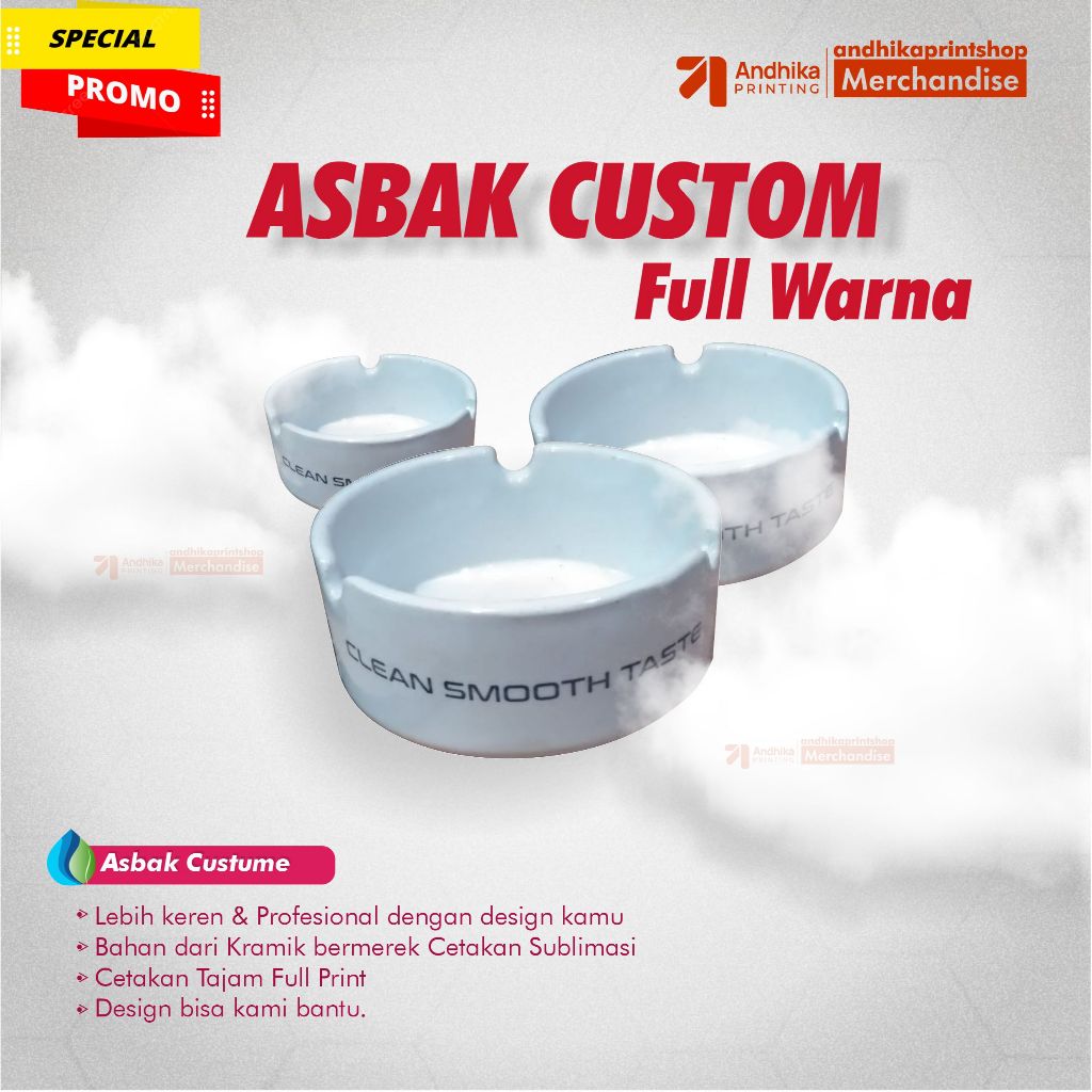 

CETAK ASBAK CUSTOM TANPA MINIMAL ORDER
