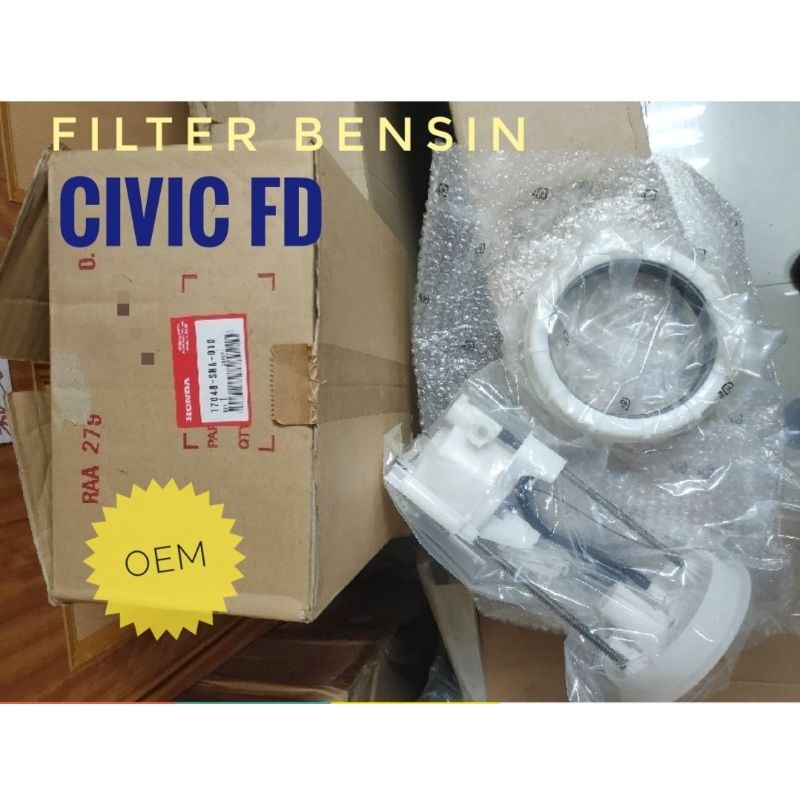 ORIGINAL FILTER SARINGAN BAHAN BAKAR CIVIC FD FILTER BENSIN CIVIC FD 2006-2013 SARINGAN BAHAN BAKAR 