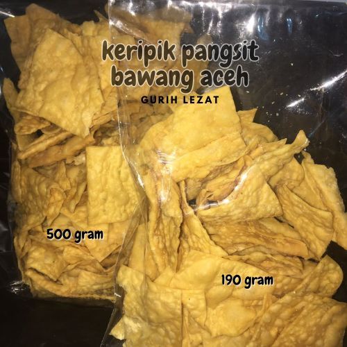 

Kue Bawang Khas Aceh 190gr dan 500gr / Keripik Renyah Original - cod dan instant 2 jam