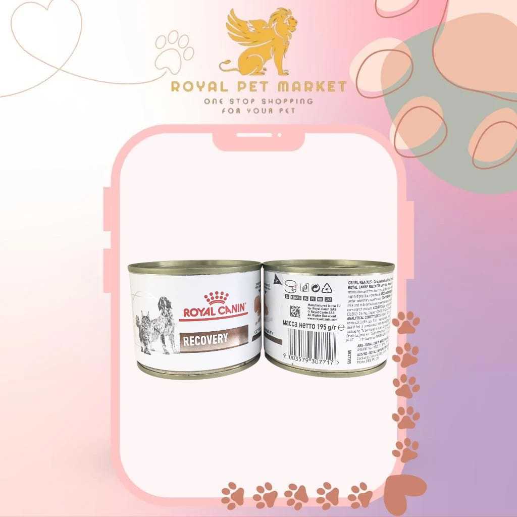 RPM Royal Canin Recovery WetFood 195gr